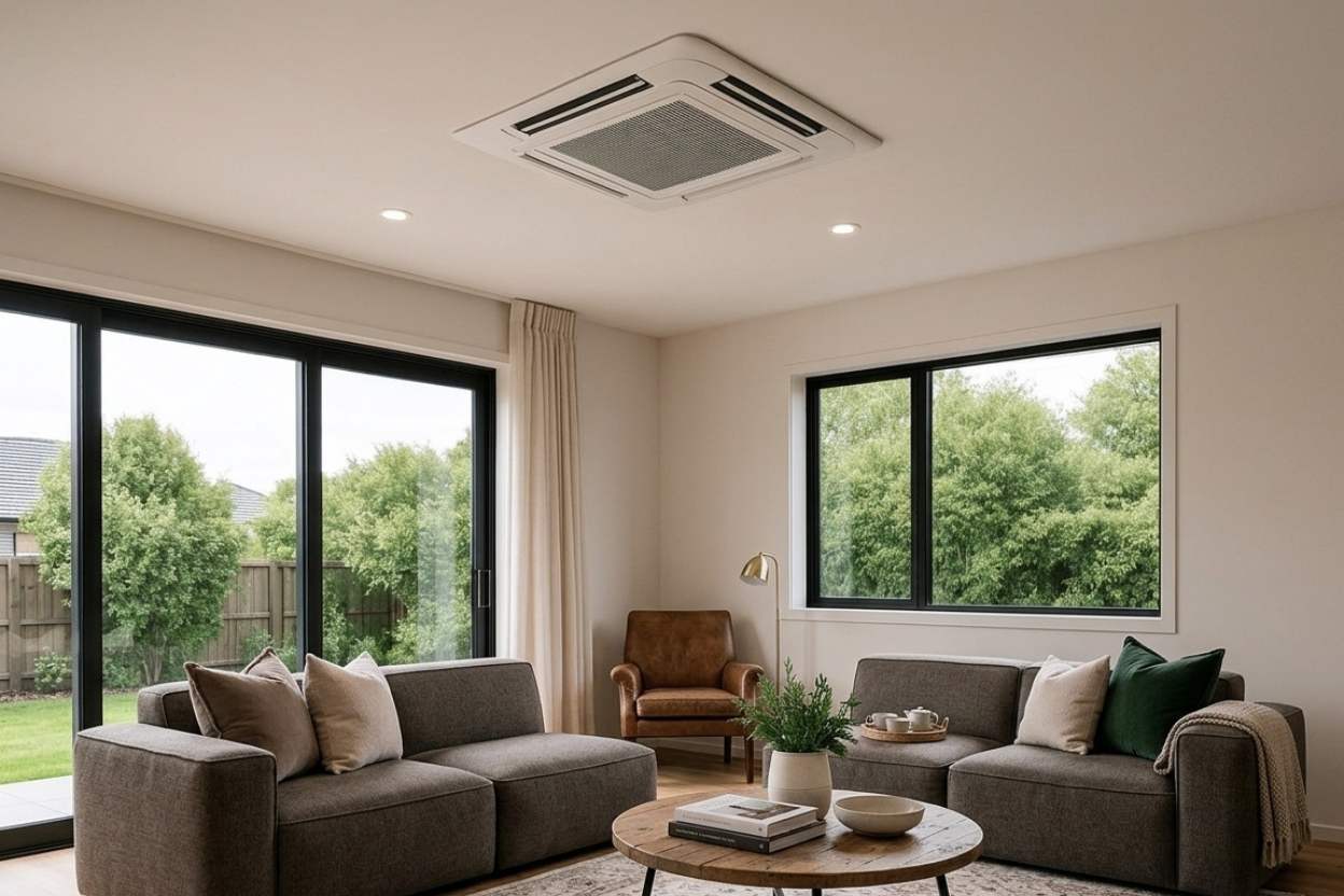Ducted heat pump installation Mt Eden