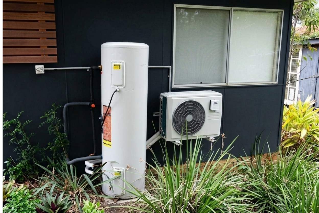 Hot water heat pump installation Mt Eden